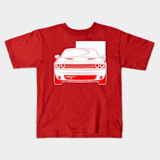 Sports Car Illustration Kids T-Shirt